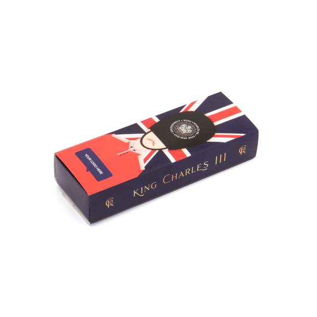Kings Coronation – Eco Matchbox – Milk Chocolate³ – King’s Guard